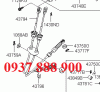 437944H155-CABLE ASSY-MTM LEVER-Day cap sang so Hyundai Starex grand, Chinh hang